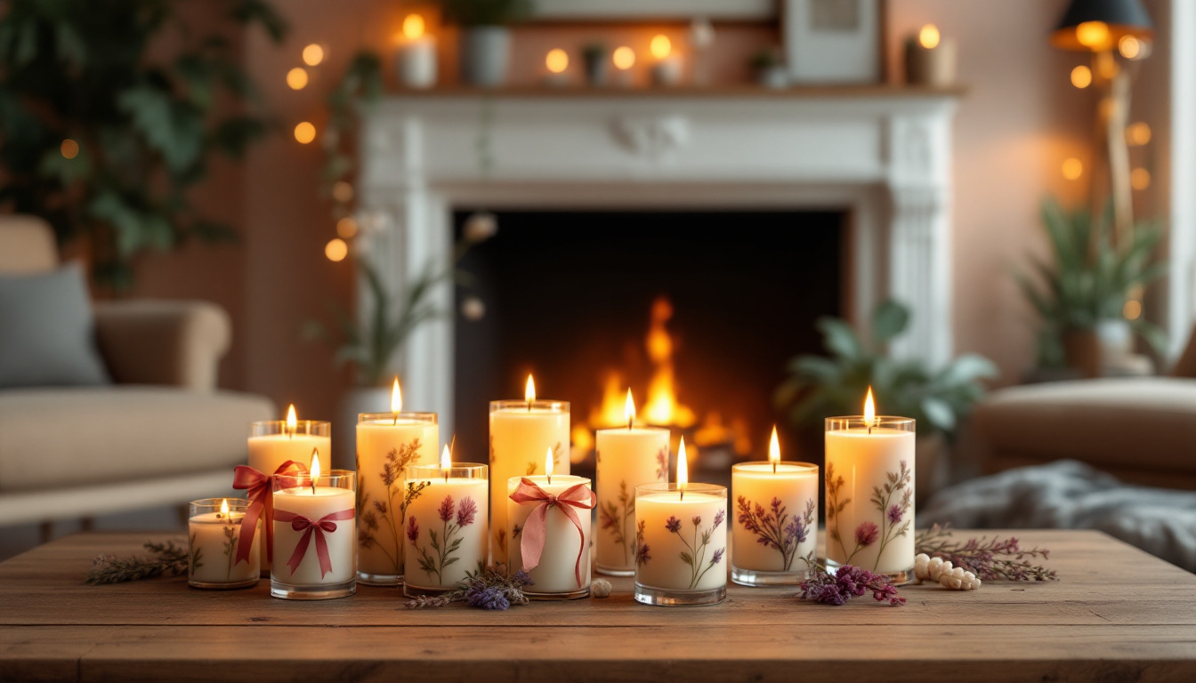 Bougies personnalisées : idées créatives pour illuminer votre déco